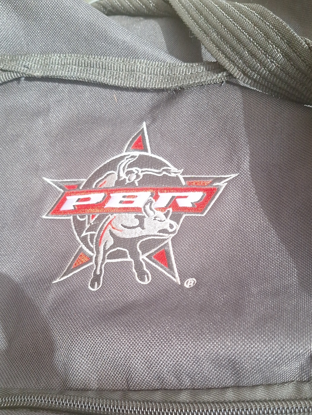 Boot Barn x Ariat Black PBR Duffel Bag - Picture 4 of 6